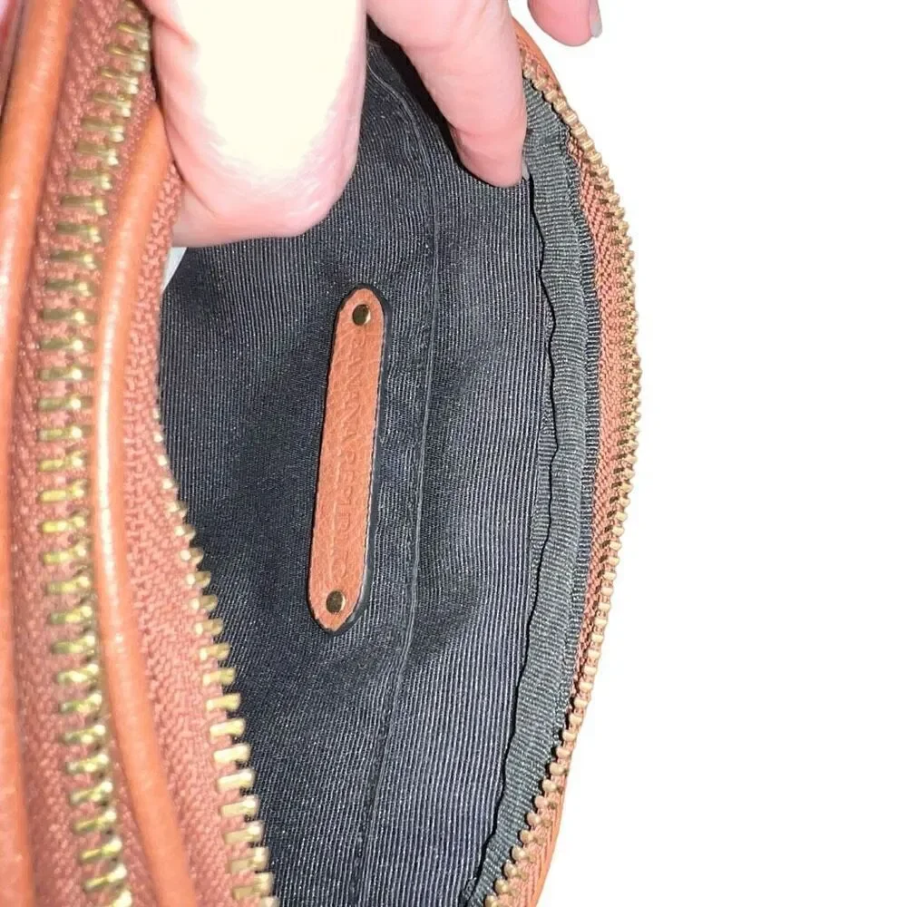 BANANA REPUBLIC Brown Leather Crossbody Purse
